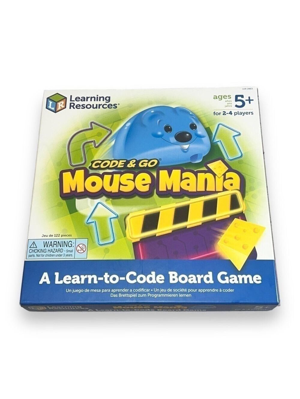 Learning Resources Mouse Mania: Code & Go Robot Mouse Board Game